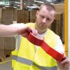 Padlójelölő szalag, DURALINE® BASIC 50/016, piros