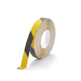   Csúszásgátló szalag, DURALINE® GRIP, 25 mm széles, sárga/fekete