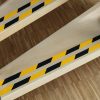 Csúszásgátló szalag, DURALINE® GRIP, 25 mm széles, sárga/fekete