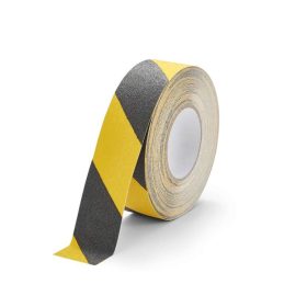   Csúszásgátló szalag, DURALINE® GRIP, 50 mm széles, sárga/fekete