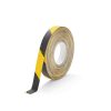 Csúszásgátló szalag, DURALINE® GRIP+, 25 mm széles, sárga/fekete