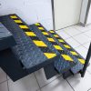 Csúszásgátló szalag, DURALINE® GRIP+, 25 mm széles, sárga/fekete