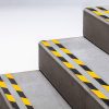 Csúszásgátló szalag, DURALINE® GRIP+, 25 mm széles, sárga/fekete