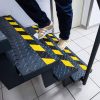 Csúszásgátló szalag, DURALINE® GRIP+, 50 mm széles, sárga/fekete