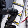 Csúszásgátló szalag, DURALINE® GRIP+, 50 mm széles, sárga/fekete