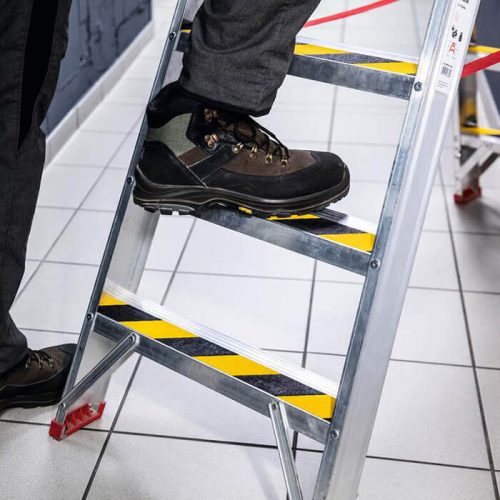 Csúszásgátló szalag, DURALINE® GRIP+, 50 mm széles, sárga/fekete