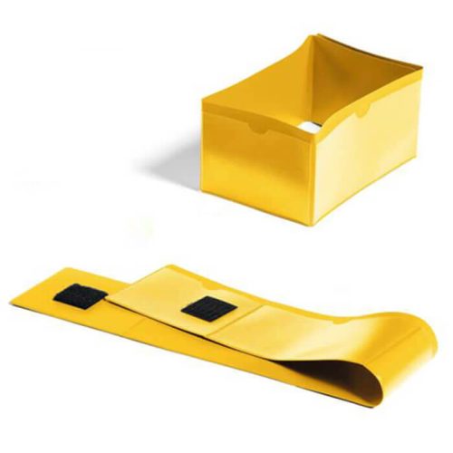 Raklapláb jelölő 140x65 / 90x65 mm, sárga