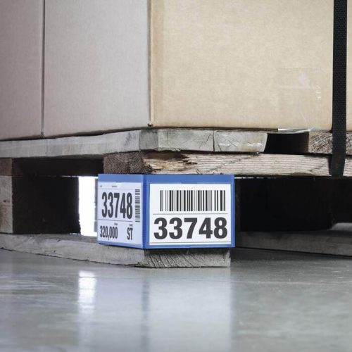 Raklapláb jelölő 140x65 / 90x65 mm, sárga