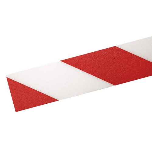 Padlójelölő szalag, DURALINE® 50/07, piros/fehér