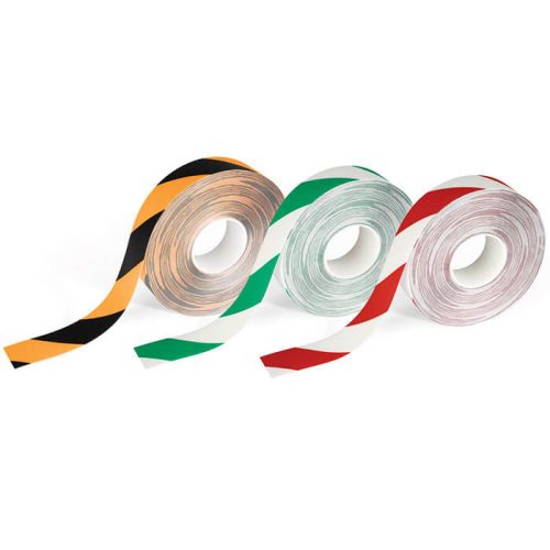 Padlójelölő szalag, DURALINE® 50/07, piros/fehér
