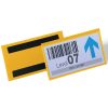 Mágneses logisztikai zseb 150x67 mm, 50db sárga