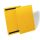 Logisztikai zseb, mágneses, A4 álló, 50db sárga