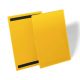 Logisztikai zseb, mágneses, A4 álló, 50db sárga