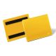 Logisztikai zseb, mágneses, A6 fekvő, 50db sárga
