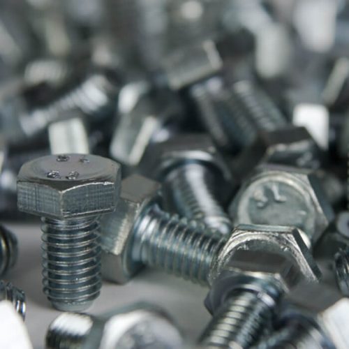 Kötőelem (csavar+anya), horganyzott