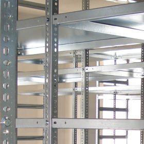   Salgó profil, láb, 36x36x1,8x2438mm P140-32R-H, horganyzott