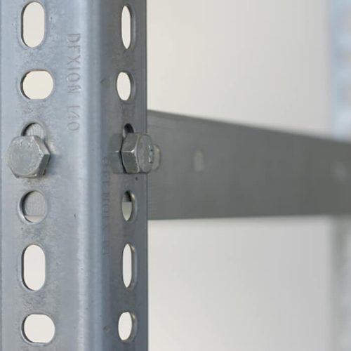 Salgó profil, láb, 36x36x1,8x2438mm P140-32R-H, horganyzott