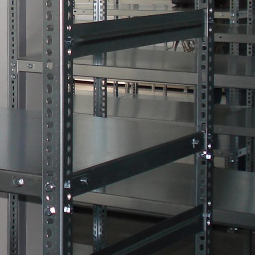 Salgó profil, láb, 40x40x2x3048mm P160-40R-H, horganyzott