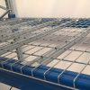 Rácsos polcpanel, 875x1050 mm, horganyzott