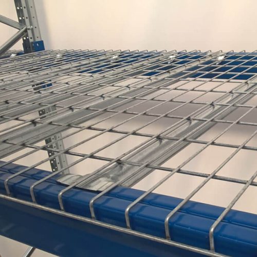 Rácsos polcpanel, 875x1050 mm, horganyzott