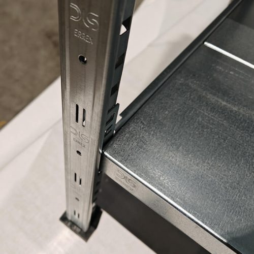 Salgó-ERREX 1300x500mm-es, alap állvány, 5 polcos