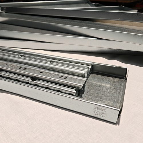 Salgó-ERREX 1000x300mm-es, kiegészítő állvány, 5 polcos