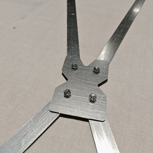 Salgó-ERREX 1000x300mm-es, kiegészítő állvány, 5 polcos