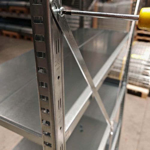 Salgó-ERREX 1000x500mm-es, kiegészítő állvány, 5 polcos