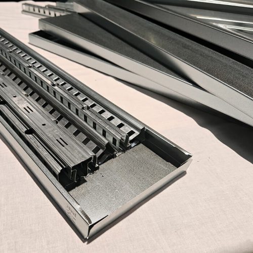 Salgó-ERREX 1300x500mm-es, kiegészítő állvány, 5 polcos