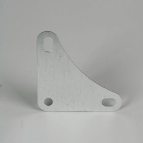 Saroklemez, háromszög, horganyzott