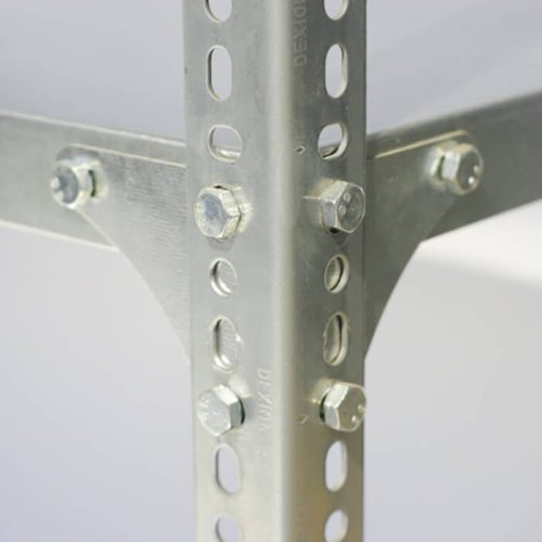 Saroklemez, háromszög, horganyzott