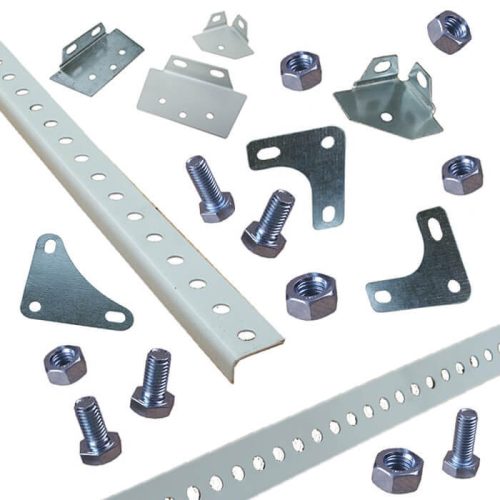 Saroklemez, háromszög, horganyzott