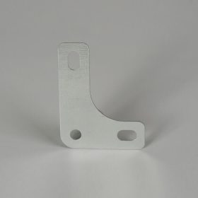 Saroklemez, L-alakú, horganyzott