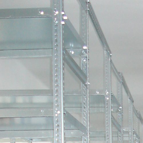 Salgó-M polc, 1200x600mm, horganyzott